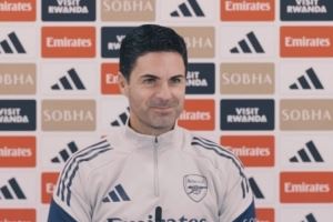  阿尔特塔：扎卡让我成为一名更好的教练 本场我们没有伤员回归