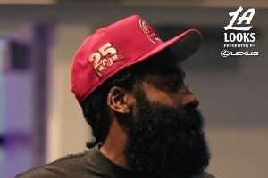  洛杉矶快船男模队！快船球员穿着时尚便装陆续进场