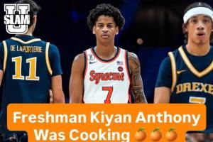  瓜哥+VJ观战！安东尼之子砍18分 NCAA3战场均17.3分&命中率63.6%